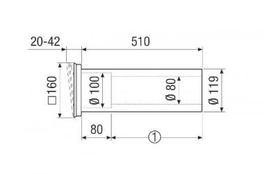 Maico Ausbau-Set ALD 125 ZLV 80 dB A-Set 