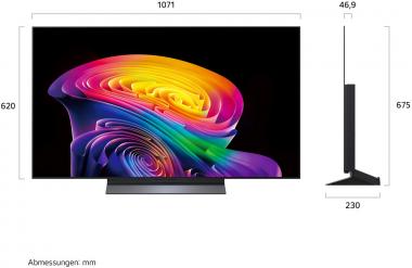 LG OLED48C68LA si/sw OLED-TV 