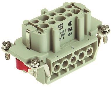 HART Buchseneinsatz 3 pol.   09340032701 