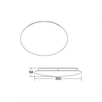 BRUM Wand-/Deckenleuchte Panay  12574073 
