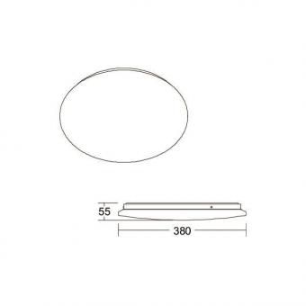 BRUM Wand-/Deckenleuchte Panay  12575073 