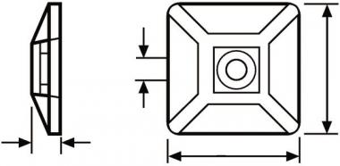 Hellermann MB4CAS-PA66-NA(100) 
