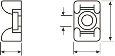 Hellermann KR6G5-PA66W-BK(100) Bef.- 