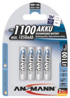 Ansmann Akku Ni-MH    A1100AAAB4 5035232 
