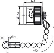 TEGA BNC-Abdeckkappe         H00000A1239 