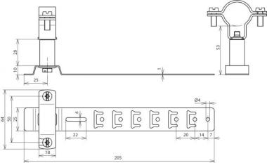 Dehn 202857    DLH ZS 27 30 H55 L205 V2A 