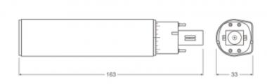 LEDV DULUX LED D/E 10W/840 120° (26W) 