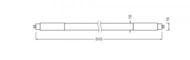 Ledvance LED TUBE T5 AC HO39 P 849 mm 