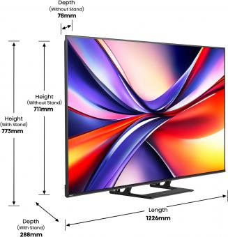 Hisense 55A7Q sw QLED-TV 