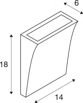 SLV DELWA WIDE LED Outdoor       1000340 