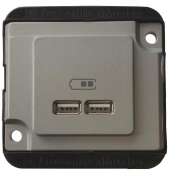 Merten USB Ladestation,     MEG4366-7060 