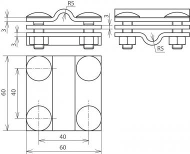 Dehn      KS 8.10 8.10 FL30 ZP FRSM8 V4A 