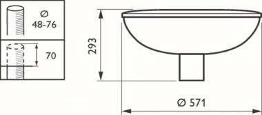 BDP101 LED60/830 II DM PCC SI CLO-DDF2 6 