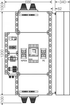 Hensel PV-Freischaltstelle    Mi AE 5263 