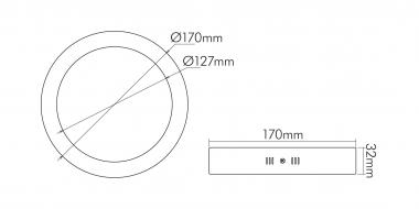 Nobile LED Panel Aufbau 170 R 1561281011 
