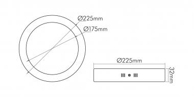Nobile LED Panel Aufbau 220 R 1561281311 