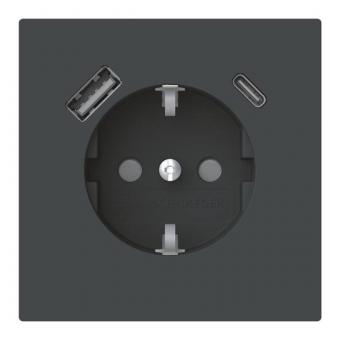 BJ SCHUKO -/USB-A+C    20 EUCB2USBAC-45M 