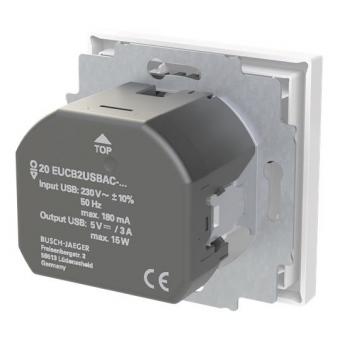 BJ SCHUKO -/USB-A+C    20 EUCB2USBAC-44G 