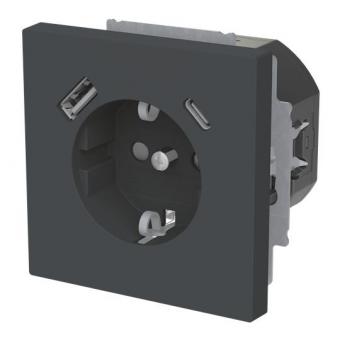 BJ SCHUKO -/USB-A+C    20 EUCB2USBAC-45M 