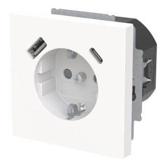 BJ SCHUKO -/USB-A+C    20 EUCB2USBAC-44G 