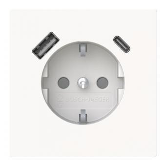BJ SCHUKO -/USB-A+C    20 EUCB2USBAC-44G 
