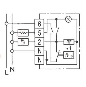 Eberle Raumtemperaturregler   RTR-E 6181 