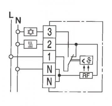 Eberle Raumtemperaturregler   RTR-E 6704 