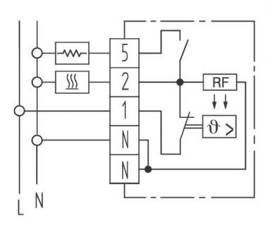 Eberle Raumtemperaturregler   RTR-E 3585 