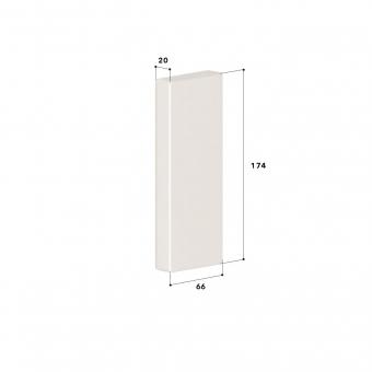 GGK 18043 Endstück 4seitig BR 60x170/80- 