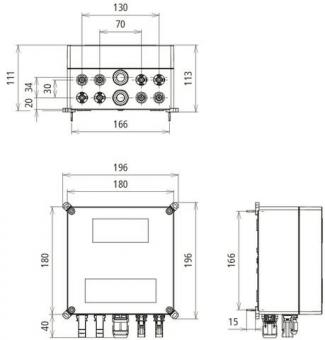 Dehn 900924 DCU DCU 2 YPV 1100 2M 1S MC4 