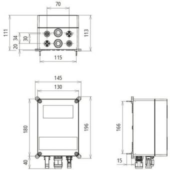 Dehn 900985 DCU 2 YPV 1+2 1200 1M 1S MC4 