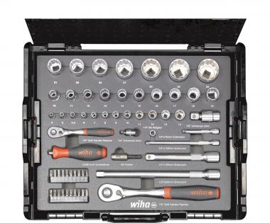 Wiha Steckschlüssel- und Bit Set 1/4" u. 