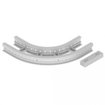 Flachbogen 90 halogenfrei grau 85x200 R 