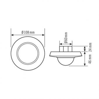 ESYLUX Decken-           PD-C360i/24plus 