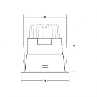 BRUM 41473727 EB-Strahler-Set BINATO rd 
