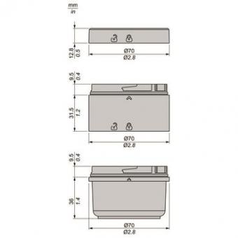 Schneider Basis-Element Harmony XVB7C21B 