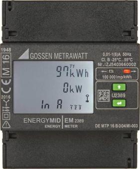 Gossen U2389-V016 Energiezähler   EM2389 