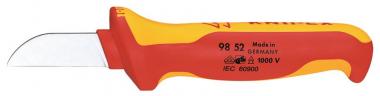 Knipex VDE-Kabelmesser 190mm      9852SB 