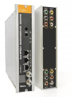 Televes T-0X-QUAD-Modulator    UAV-QAC-4 