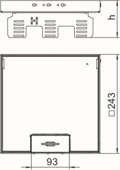 OBO RKSN2 UZD3 9MS25 Quadratische 