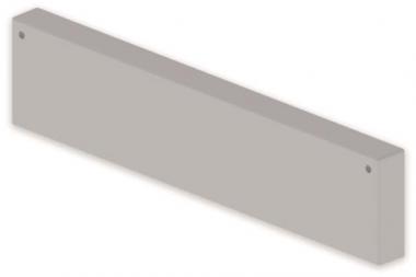 Unex Endstück lichtgrau            66533 