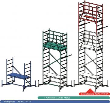 Krause Climtec Alu-Arbeitsgerüst  710147 