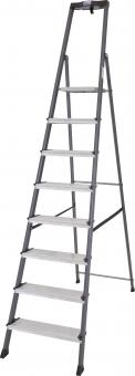 KRAU SECURO-Alu-Leiter 8 Stufen   126467 