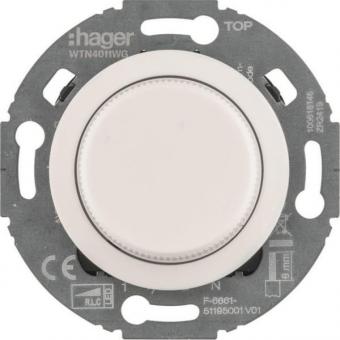 Hager Uni-Drehdimmer           WTN4011WG 