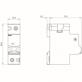Siemens Automat C 80A           5SP41807 