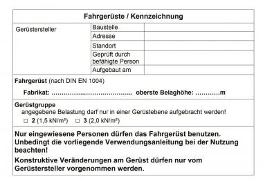 Krause Kennzeichnungsblatt        202345 