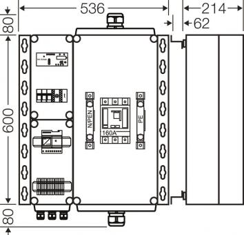 Hensel PV-Freischaltstelle    Mi AE 3233 