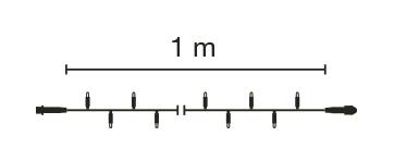 S&H LED-String Lite 20 1m 36V 0,8W 59161 