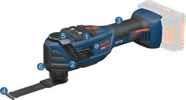 Bosch Akku-Multi-Cutter EXOP18V-40 