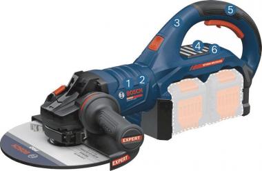 Bosch Akku-Winkelschleifer EXWS18V2-230P 
